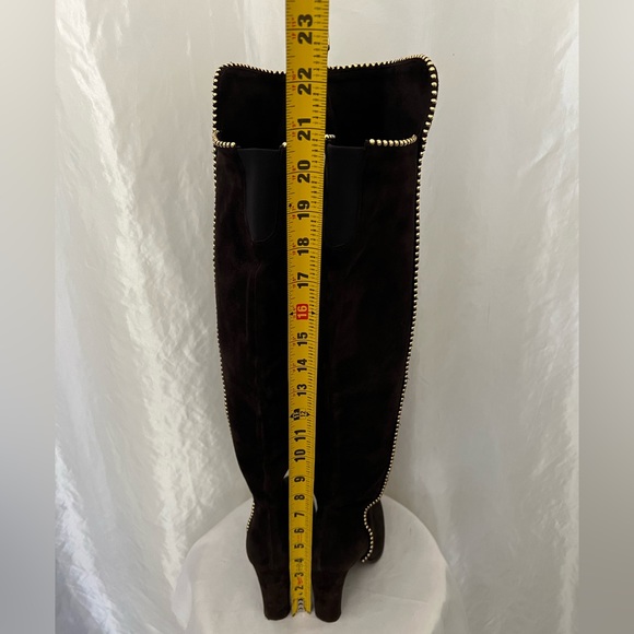 Stuart Weitzman Brown Suede Over The Knee Boots US6.5 - Picture 5 of 11